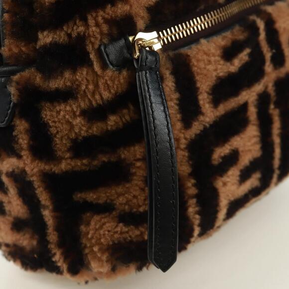FENDI Shearling Mini Backpack - Picture 10 of 15
